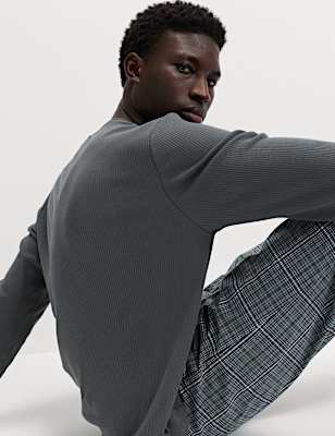 Cotton Rich Checked Pyjama Set