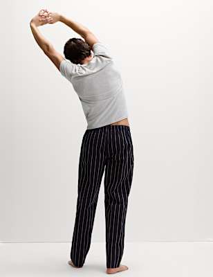 Pure Cotton Striped Pyjama Set