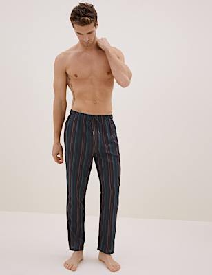 Cotton Tencel™ Striped Pyjama Bottoms