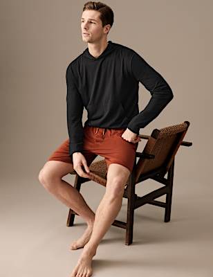 Cotton Blend Pyjama Shorts