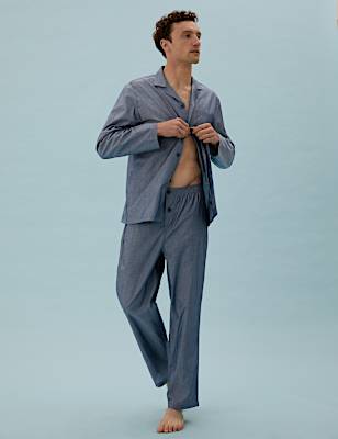 Cotton Chambray Pyjama Set