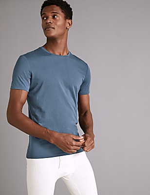 Supima&reg; Cotton Blend T-Shirt Vest