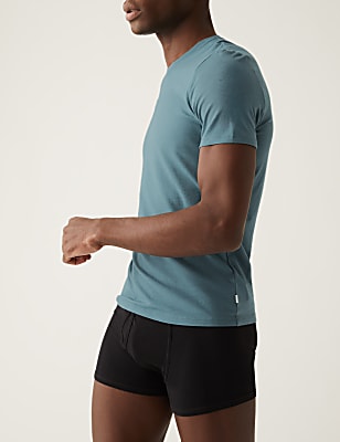 Supima&reg; Cotton Blend T-Shirt Vest