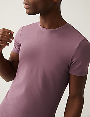 Supima&reg; Cotton Blend T-Shirt Vest