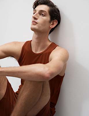 Supima® Cotton Modal Sleeveless Vest