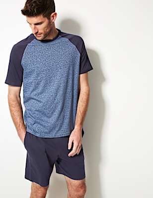 Pure Cotton Striped Pyjama Shorts Set