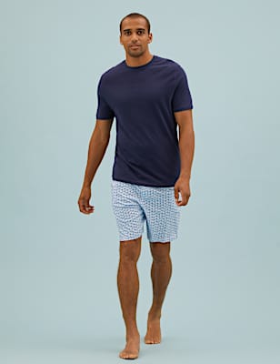 Pure Cotton Swallow Print Pyjama Set