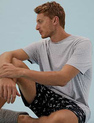 Pure Cotton Space Print Pyjama Set