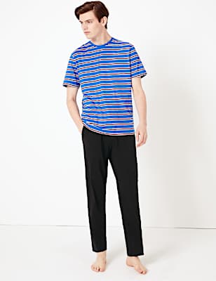 Pure Cotton Striped Pyjama Set