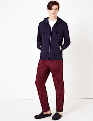 Checked Supersoft Pyjama Bottoms