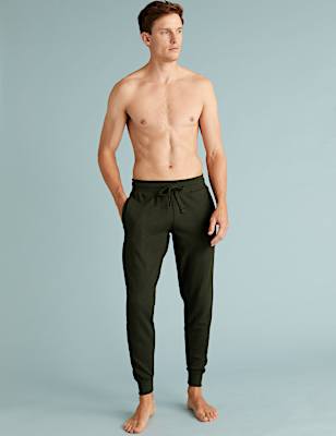 Cotton Supersoft Waffle Loungewear Bottoms