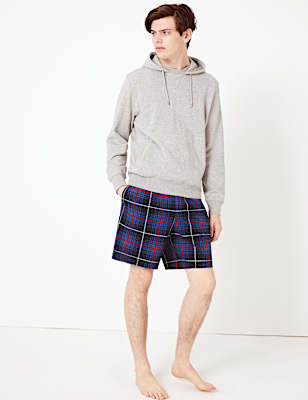 Supersoft Checked Pyjama Shorts
