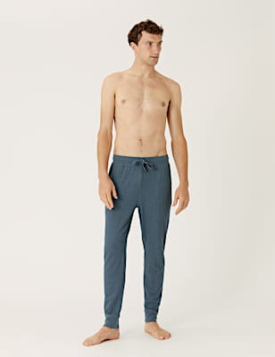 Cotton Rich Waffle Loungewear Bottoms