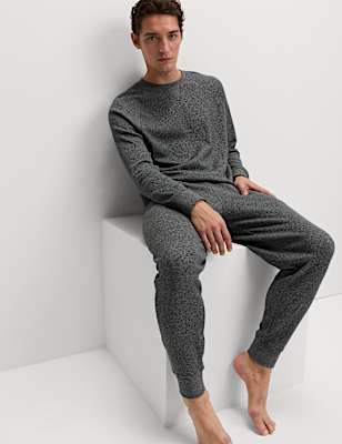 Pure Cotton Waffle Loungewear Bottoms