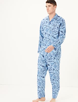 Pure Cotton Jungle Print Pyjama Set