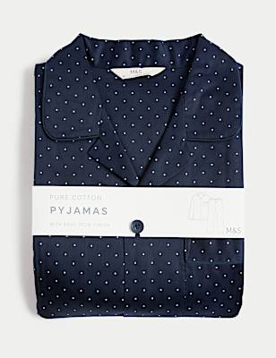 Pure Cotton Polka Dot Pyjama Set
