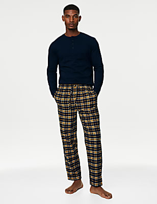 Brushed Cotton Checked Pyjama Set