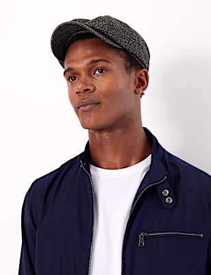 Textured Baker Boy Hat 