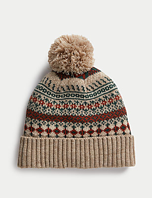 Fair Isle Beanie Hat