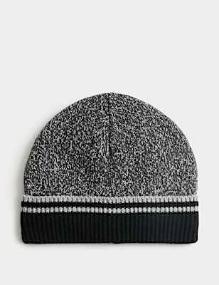 Striped Thermowarmth&trade; Beanie Hat