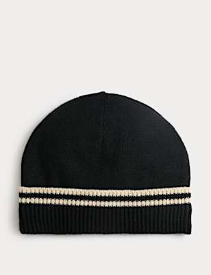 Striped Thermowarmth&trade; Beanie Hat