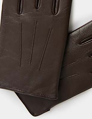 Leather Gloves with Thermowarmth&trade;