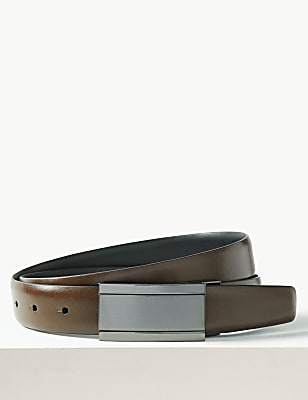 Leather Reversible Belt