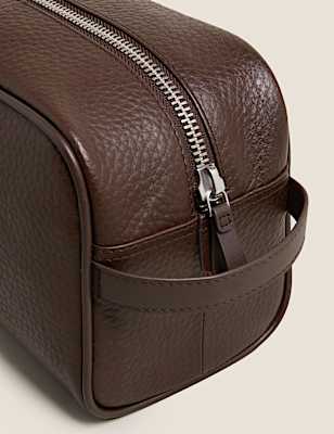 Leather Washbag