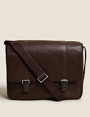 Leather Messenger Bag