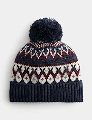 Fair Isle Beanie Hat
