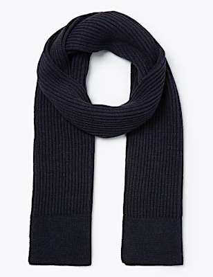 Knitted Textured Scarf