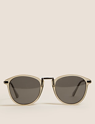 Round Polarised Sunglasses