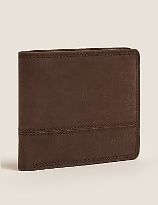 Leather Bi-Fold Cardsafe&trade; Wallet