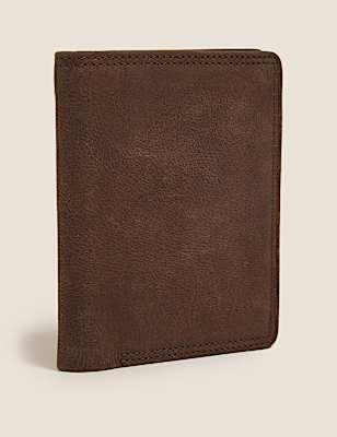 Leather Tri-fold Cardsafe&trade; Wallet