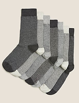 7 Pack Cool & Fresh&trade; Cotton Rich Socks