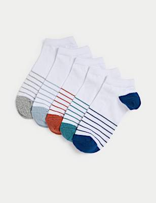 5pk Cool & Fresh™ Striped Trainer Liners™