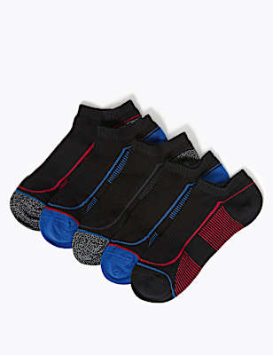 5 Pack Cool & Fresh&trade; Trainer Socks