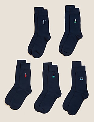 5pk Cool & Fresh&trade; Golf Socks