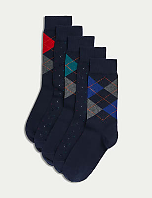 5pk Cool & Fresh&trade; Cotton Rich Socks