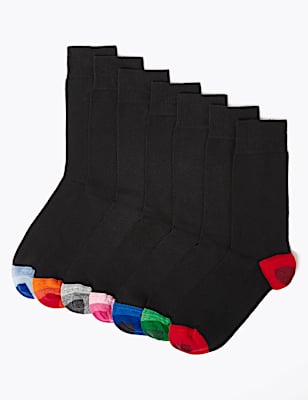 7pk Cool & Fresh&trade; Striped Socks