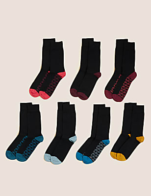 7pk Cool & Fresh&trade; Assorted Socks