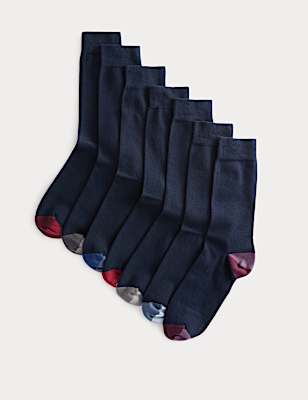 7 Pack Cool & Fresh&trade; Cotton Rich Socks