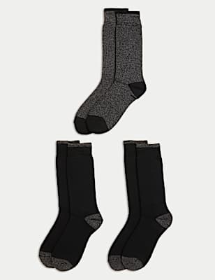 3 Pack Heatgen&trade; Maximum Warmth Thermal Socks