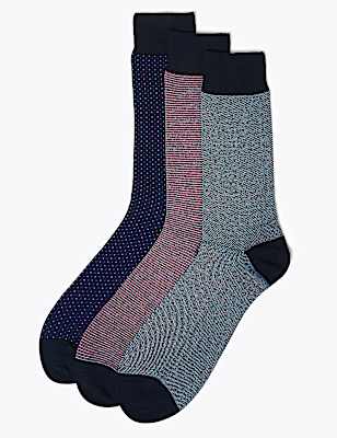 3 Pack Luxury Egyptian Cotton Socks