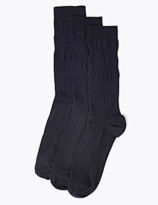3 Pack Gentle Grip Cool & Fresh&trade; Socks
