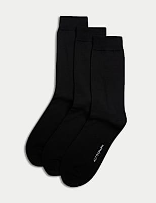 3 Pack Merino Wool Blend Socks