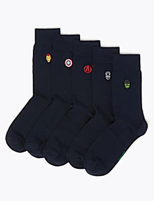5 Pack Avengers&trade; Socks