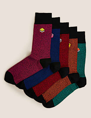 5 Pack Cool & Fresh&trade; Sweets Socks