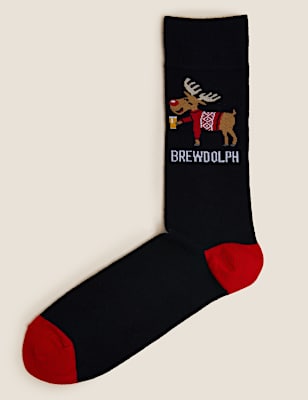 Brewdolph Socks