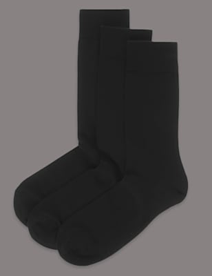 3pk Modal Blend Socks